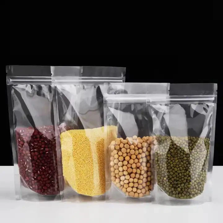 Transparent Stand Up Zipper Packaging